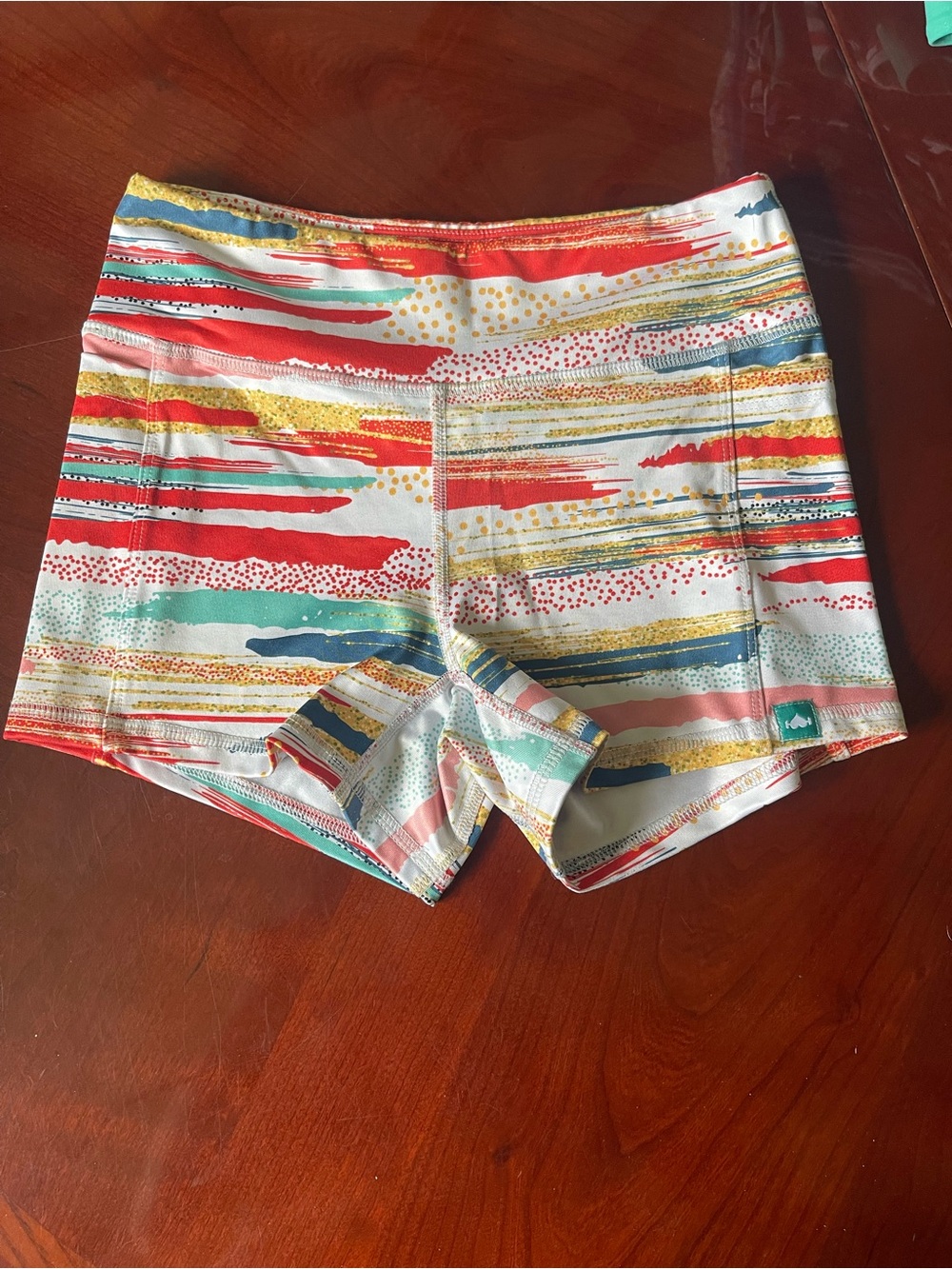 WODbottom Multicolor Striped Shorts